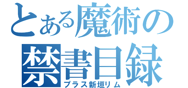 とある魔術の禁書目録（プラス新垣リム）