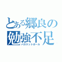 とある郷良の勉強不足（バスケットボール）