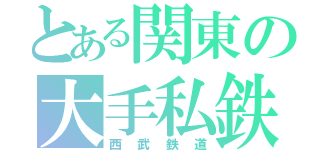 とある関東の大手私鉄（西武鉄道）