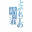 とある名工の格闘技（レスリング）