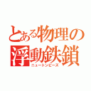 とある物理の浮動鉄鎖（ニュートンビーズ）