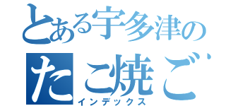 とある宇多津のたこ焼ごろし（インデックス）