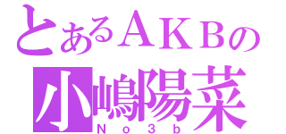 とあるＡＫＢの小嶋陽菜（Ｎｏ３ｂ）