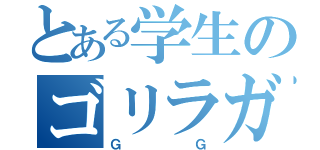 とある学生のゴリラガンダム（ＧＧ）