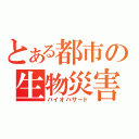 とある都市の生物災害（バイオハザード）