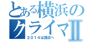 とある横浜のクライマックスⅡ（２０１４は頂点へ）