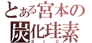 とある宮本の炭化珪素（ＳｉＣ）