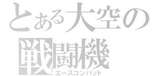 とある大空の戦闘機（エースコンバット）