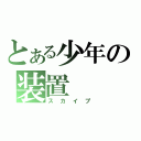 とある少年の装置（スカイプ）