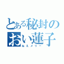 とある秘封のおい蓮子（ねえメリー）