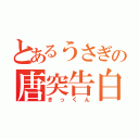 とあるうさぎの唐突告白（きっくん）