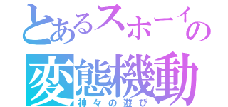 とあるスホーイの変態機動（神々の遊び）