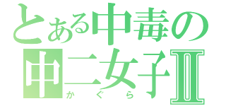 とある中毒の中二女子Ⅱ（かぐら）