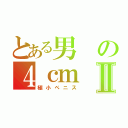 とある男の４ｃｍⅡ（極小ペニス）