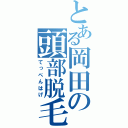 とある岡田の頭部脱毛（てっぺんはげ）