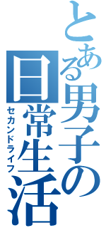 とある男子の日常生活（セカンドライフ）