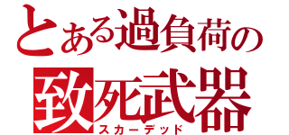 とある過負荷の致死武器（スカーデッド）