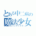 とある中二病の魔法少女（インデックス）