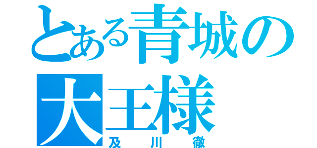 とある青城の大王様（及川徹）