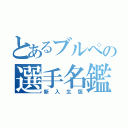 とあるブルペの選手名鑑（新入生版）