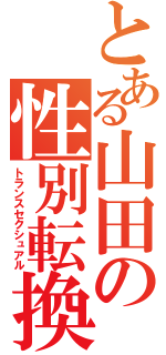 とある山田の性別転換（トランスセクシュアル）