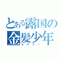 とある露国の金髪少年（スラブー）