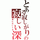 とある寂しがり屋の寂しい深夜（常に泣いてる）