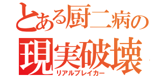 とある厨二病の現実破壊（リアルブレイカー）