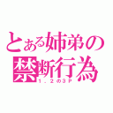 とある姉弟の禁断行為（１，２の３Ｐ）