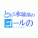 とある水球部のゴールの番人（チョリさん）