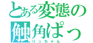 とある変態の触角ぱっつん（りっちゃん）