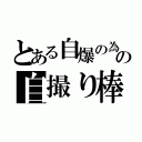 とある自爆の為の自撮り棒（）