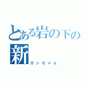 とある岩の下の新（ガンちゃん）