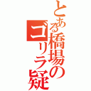 とある橋場のゴリラ疑惑（）