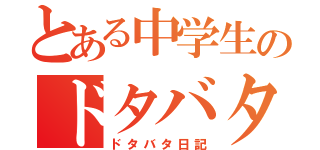 とある中学生のドタバタ日記（ドタバタ日記）