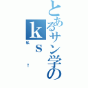 とあるサン学のｋｓ（私←）