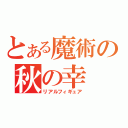 とある魔術の秋の幸（リアルフィギュア）