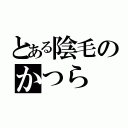 とある陰毛のかつら（）