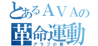 とあるＡＶＡの革命運動（アラブの春）