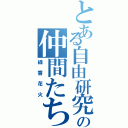 とある自由研究の仲間たち（線香花火）