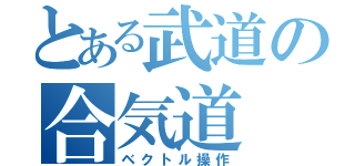 とある武道の合気道（ベクトル操作）