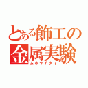 とある飾工の金属実験部（ムホウチタイ）