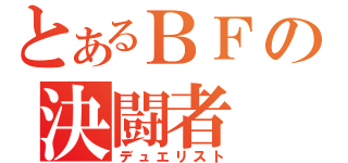 とあるＢＦの決闘者（デュエリスト）