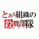 とある組織の殺戮部隊（Ｂ．Ｕ．Ｆ）