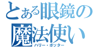 とある眼鏡の魔法使い（ハリー・ポッター）