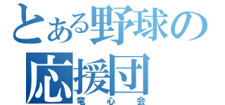 とある野球の応援団（竜心会）