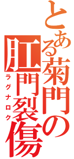 とある菊門の肛門裂傷（ラグナロク）