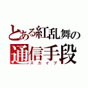 とある紅乱舞の通信手段（スカイプ）