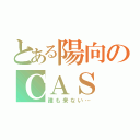 とある陽向のＣＡＳ（誰も来ない…）