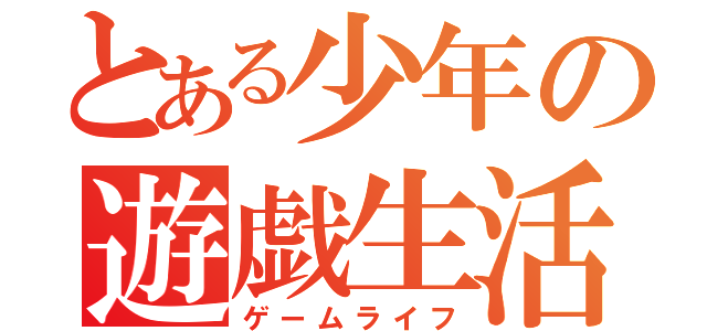 とある少年の遊戯生活（ゲームライフ）